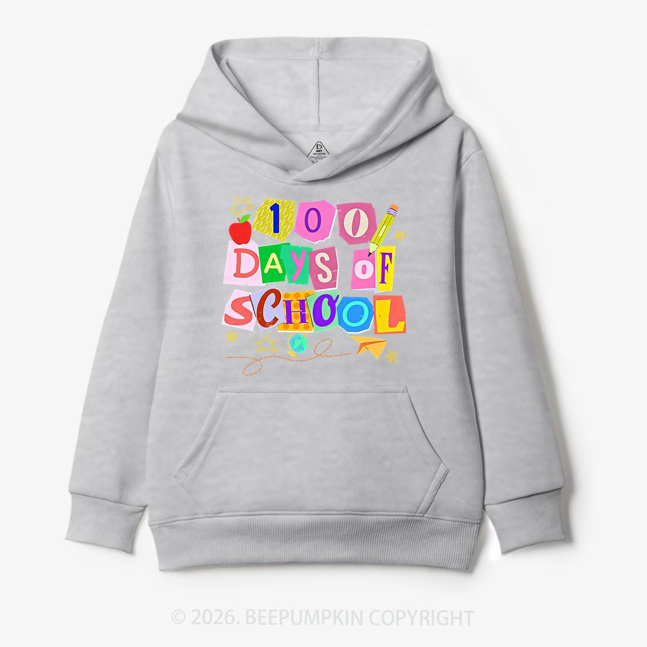 Crafty Classroom 100 Days Edition School Toddler&Kid's Hoodies
