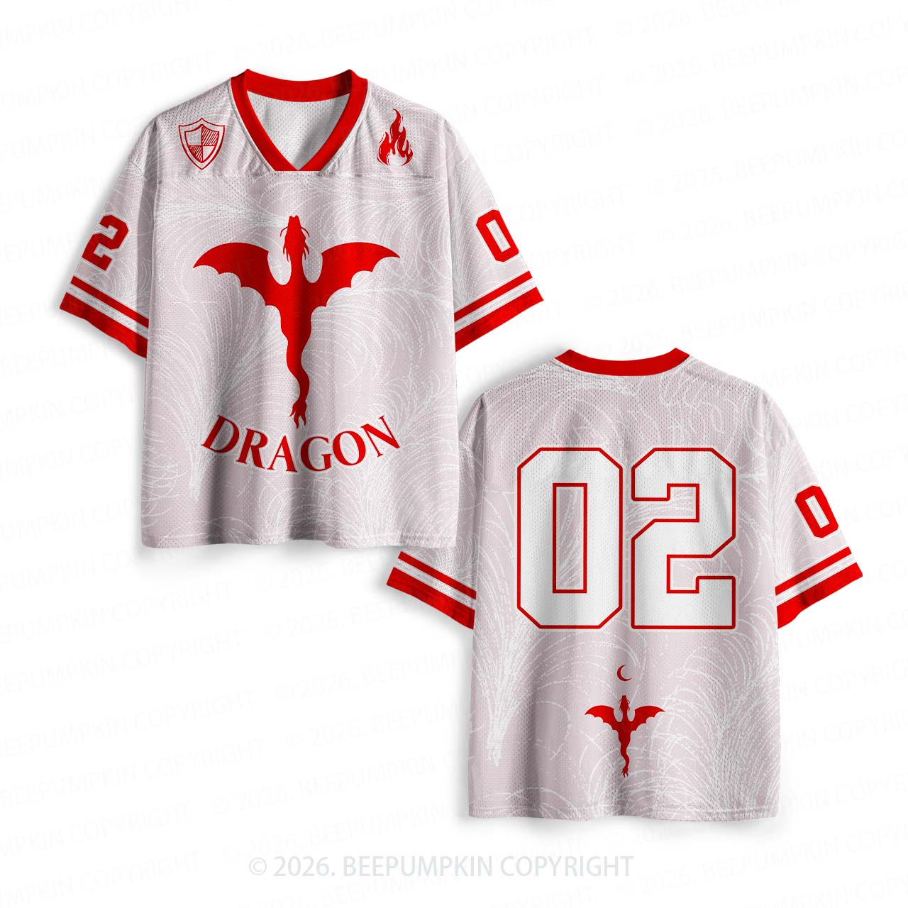 Mother Of Dragons Mesh Jersey For Family