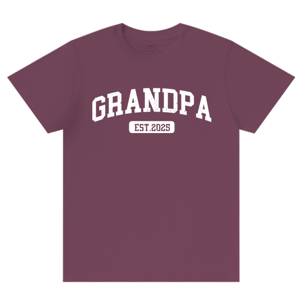 Personalized Announcement Grandpa Birthday Gift Shirt Beepumpkin