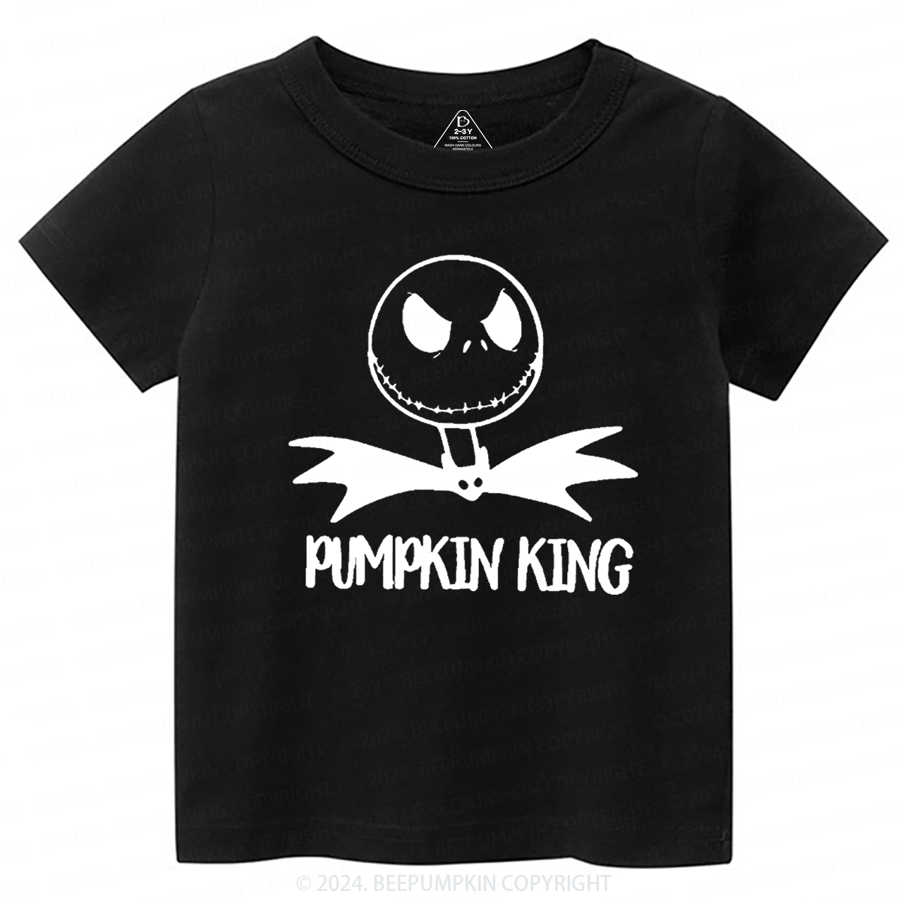 Pumpkin King Nightmare Halloween Toddler&Kids Tees 