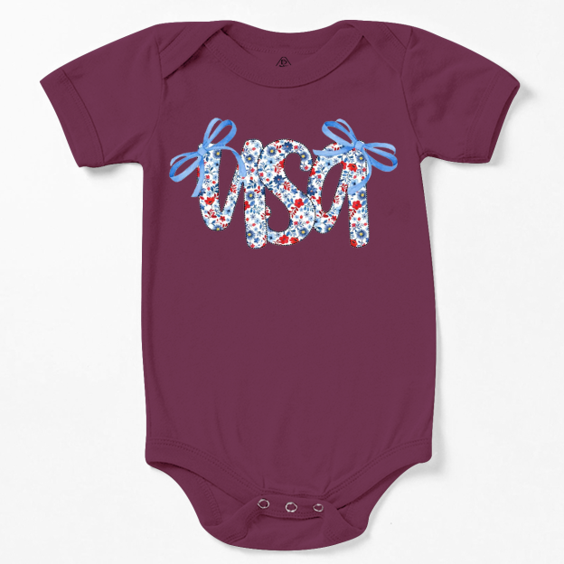 Coquette 4th Of July Bodysuit Beepumpkin