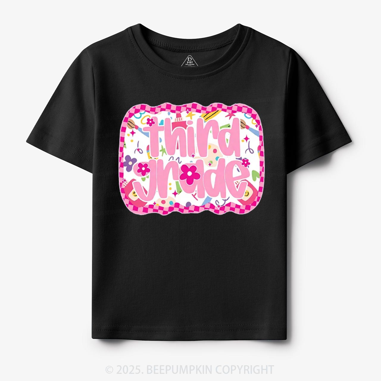 Personalized Pink School Magic Toddler&Kid's Tees Beepumpkin