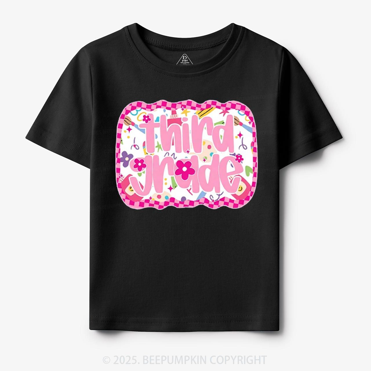 Personalized Pink School Magic Toddler&Kid's Tees Beepumpkin