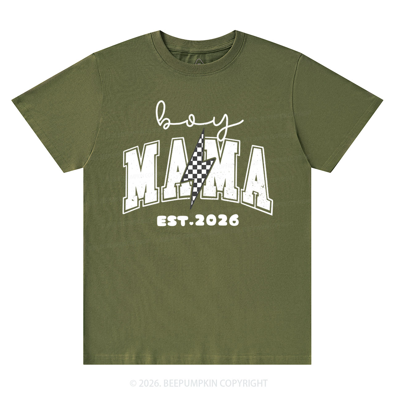 Personalized Boy Mama Est Date T-Shirts