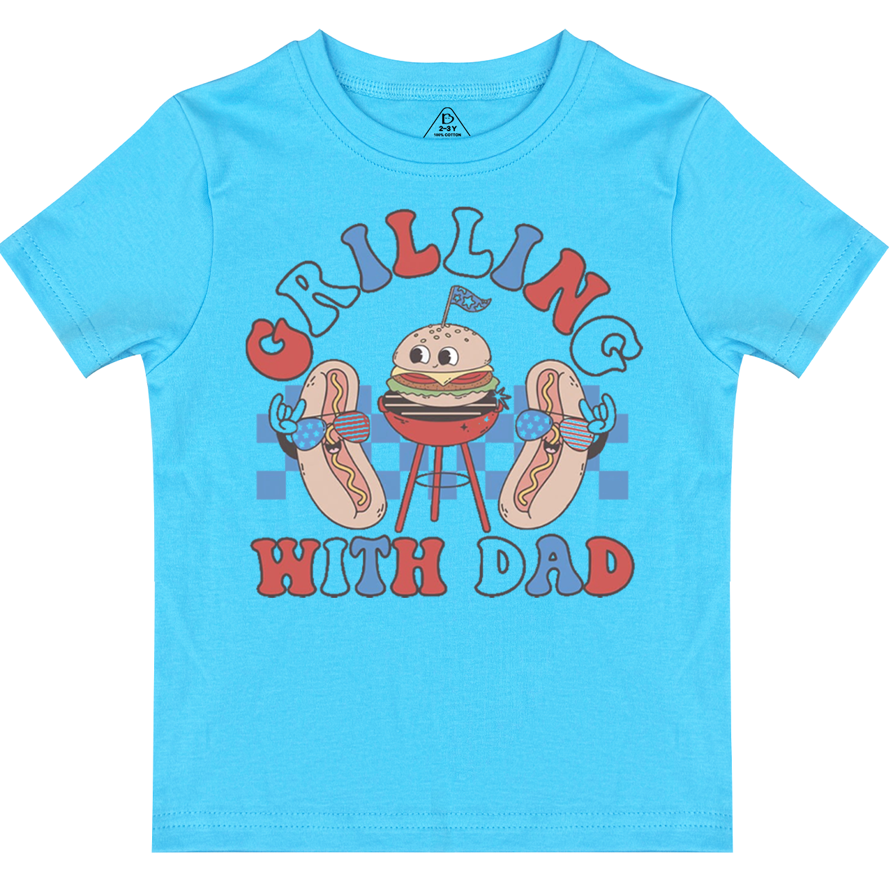 Grilling With Dad Toddler&Kid's Tees Beepumpkin 