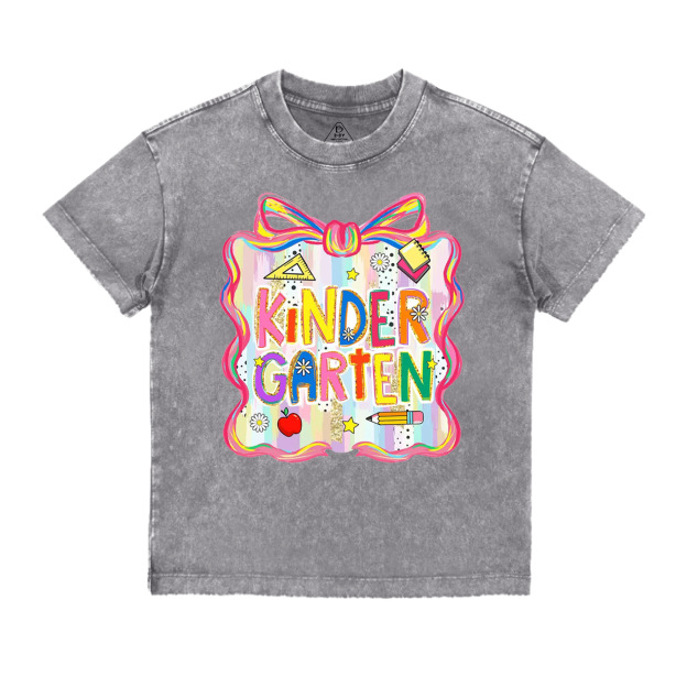 Personalized Colorful Gift Bags Toddler&Kids Washed Tees