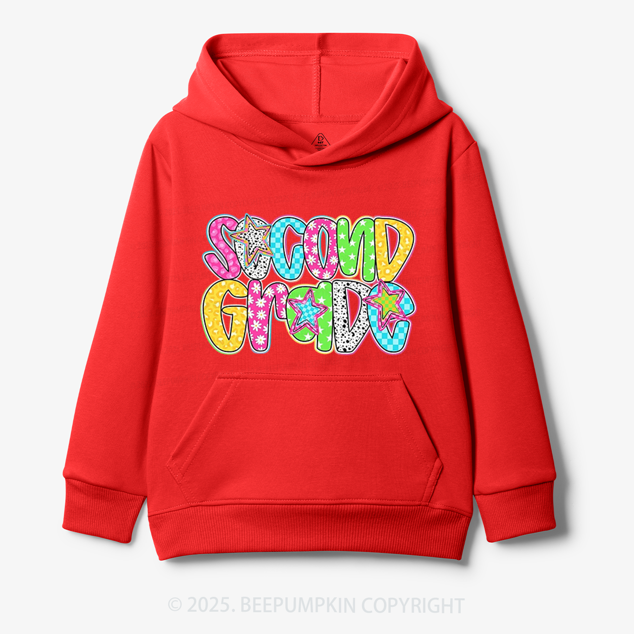 Personalized Grade Glow Up Kid's Hoodies Beepumpkin