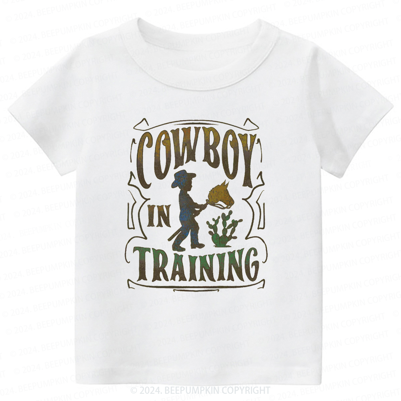 Cowboy In Training Toddler&Kids Tees 