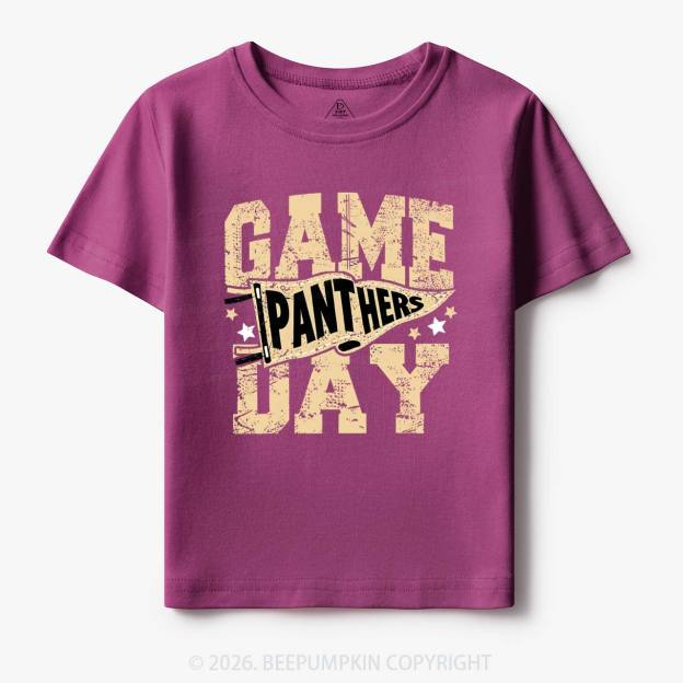 Personalized School Mascot Game Day Retro Toddler&Kid's Tees