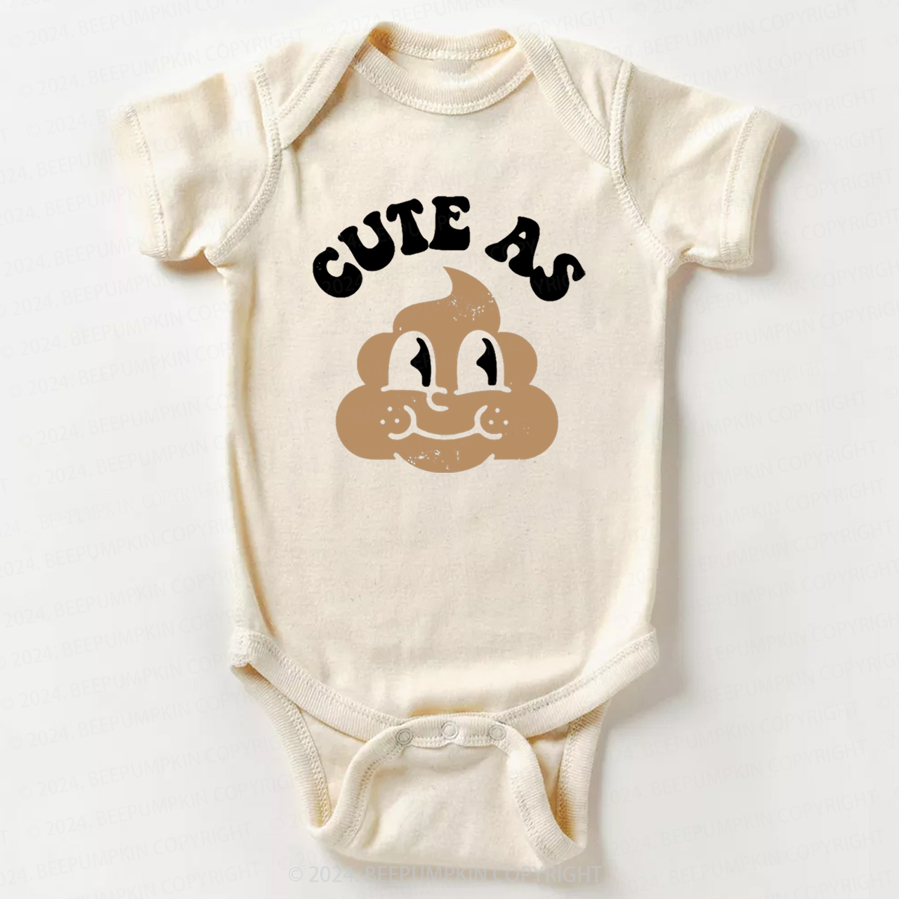 Cute As Shit Baby Bodysuit 7