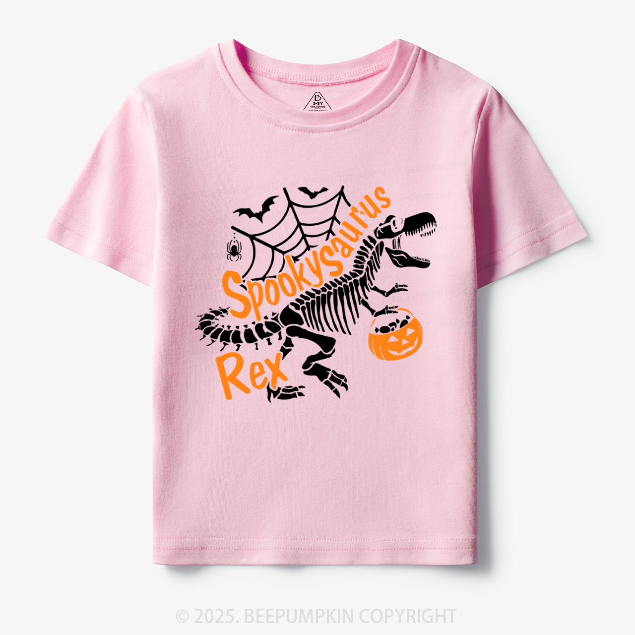 Spooky Saurus Rex Toddler&Kid's Tees Beepumpkin