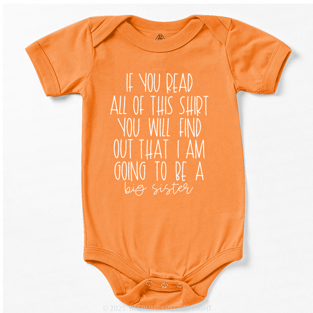 Big Sister Bodysuit Beepumpkin