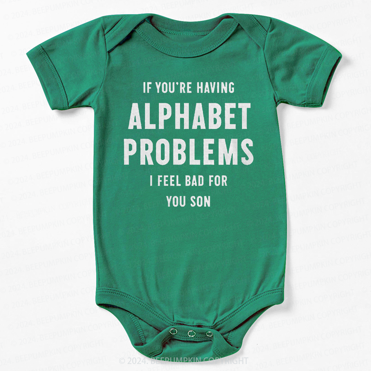 Alphabet Problems Bodysuit For Baby