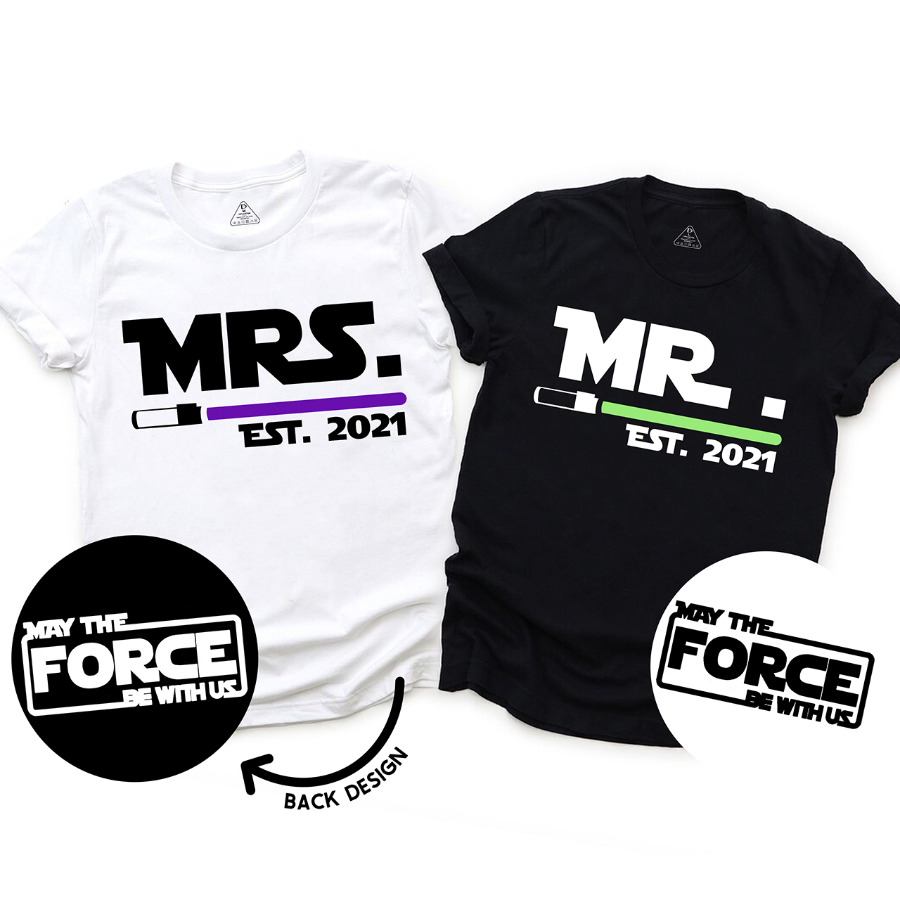 Personalized Mr And Mrs Matching Couple Shirt