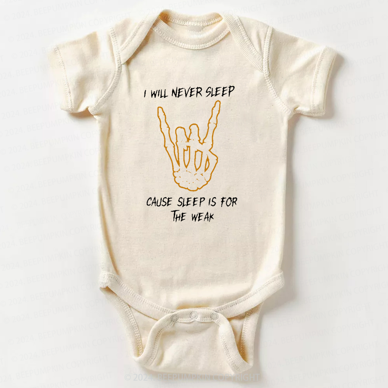 I Will Never Sleep Cause Sleep Is For The Weak Bodysuit For Baby 7