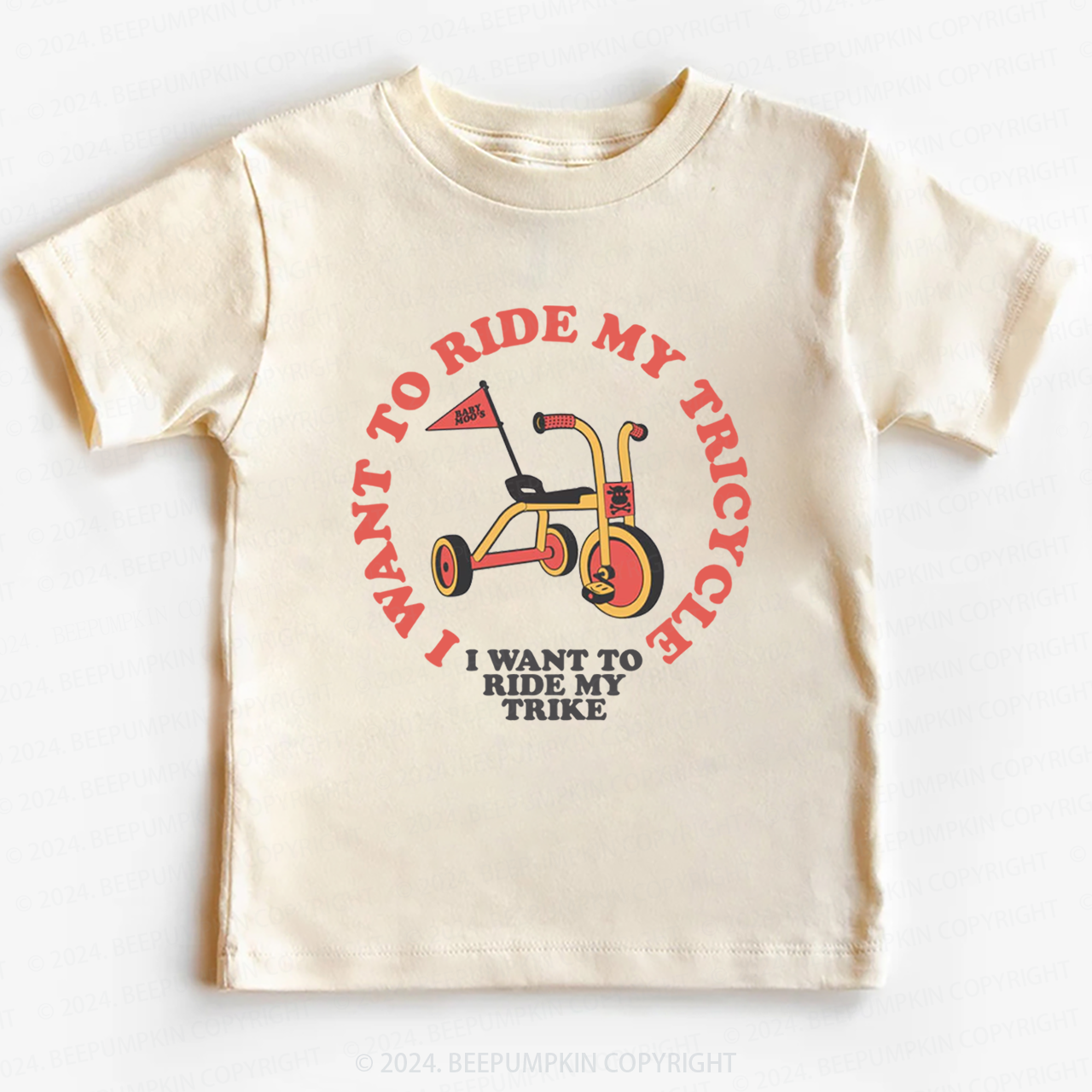 Queen Ride My Trike Toddler&Kids Tees 8