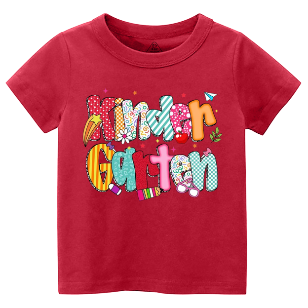 Personalized Colorful School Adventures Toddler&Kid's Tees Beepumpkin 
