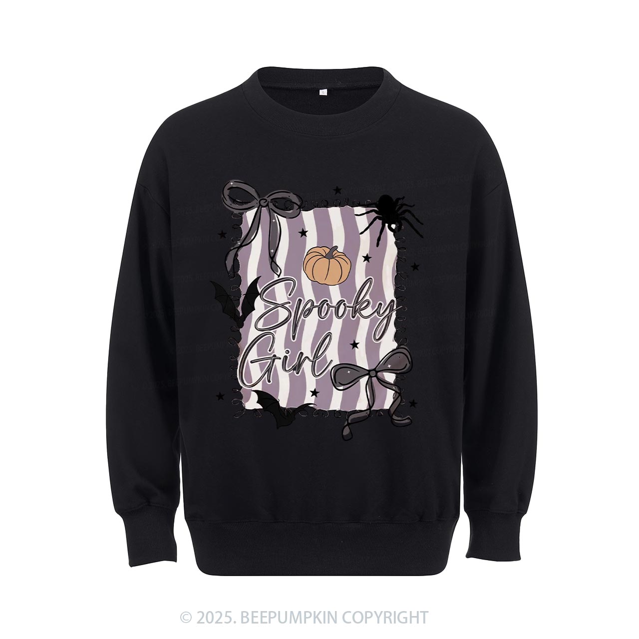 Halloween Spooky Girl Sweatshirt Beepumpkin