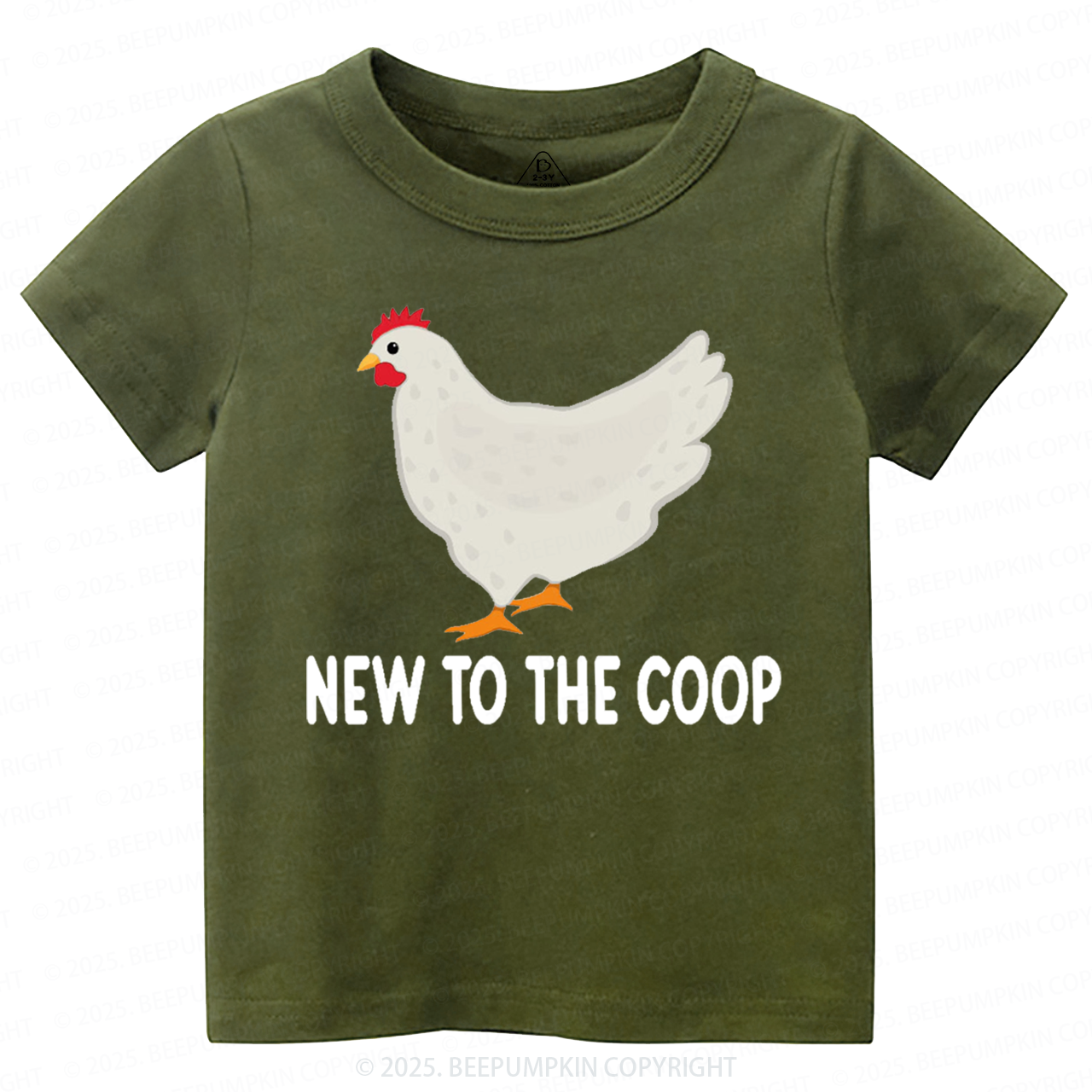 New To The Coop Toddler&Kid's Tees Beepumpkin