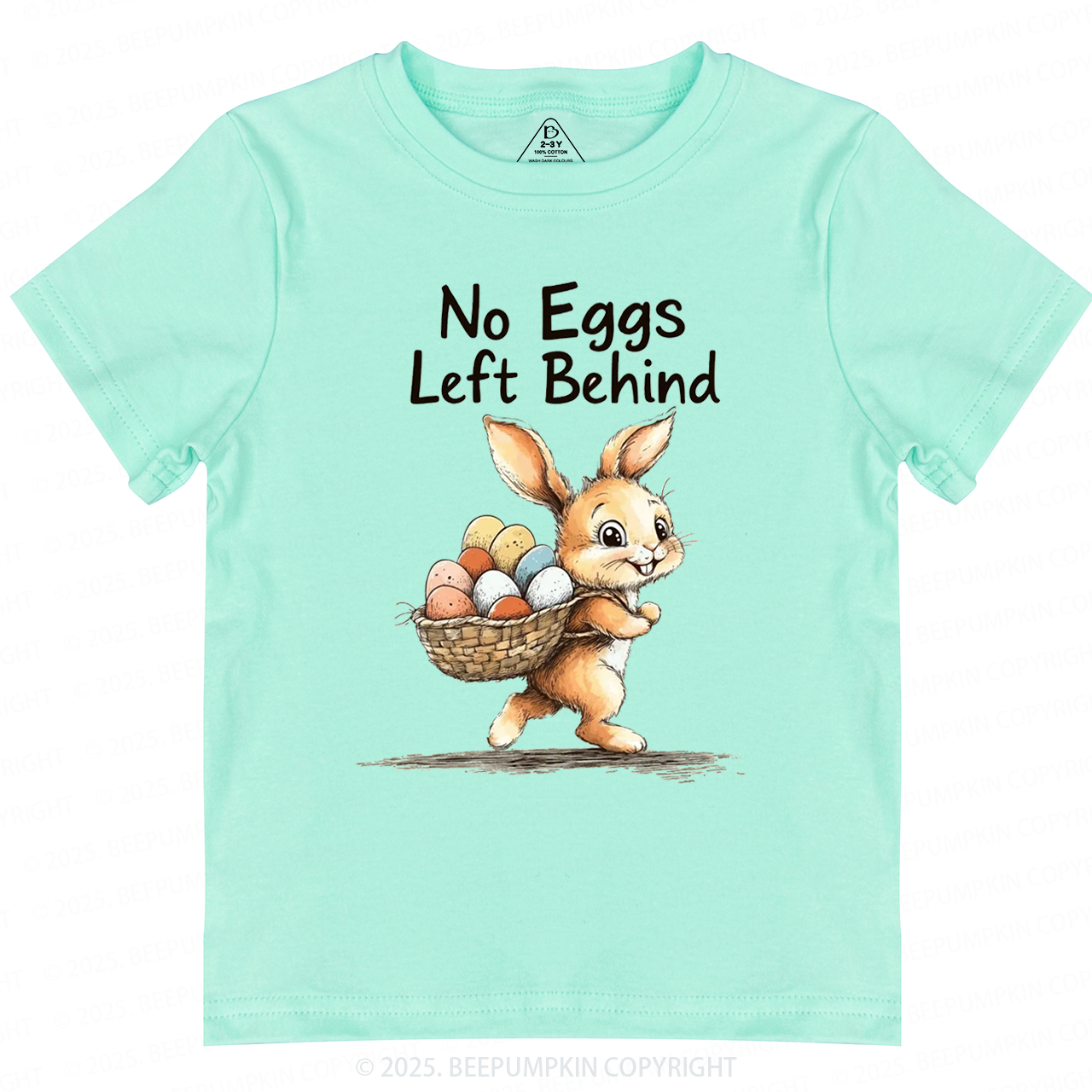 No Eggs Left Behind Toddler&Kid's Tees Beepumpkin