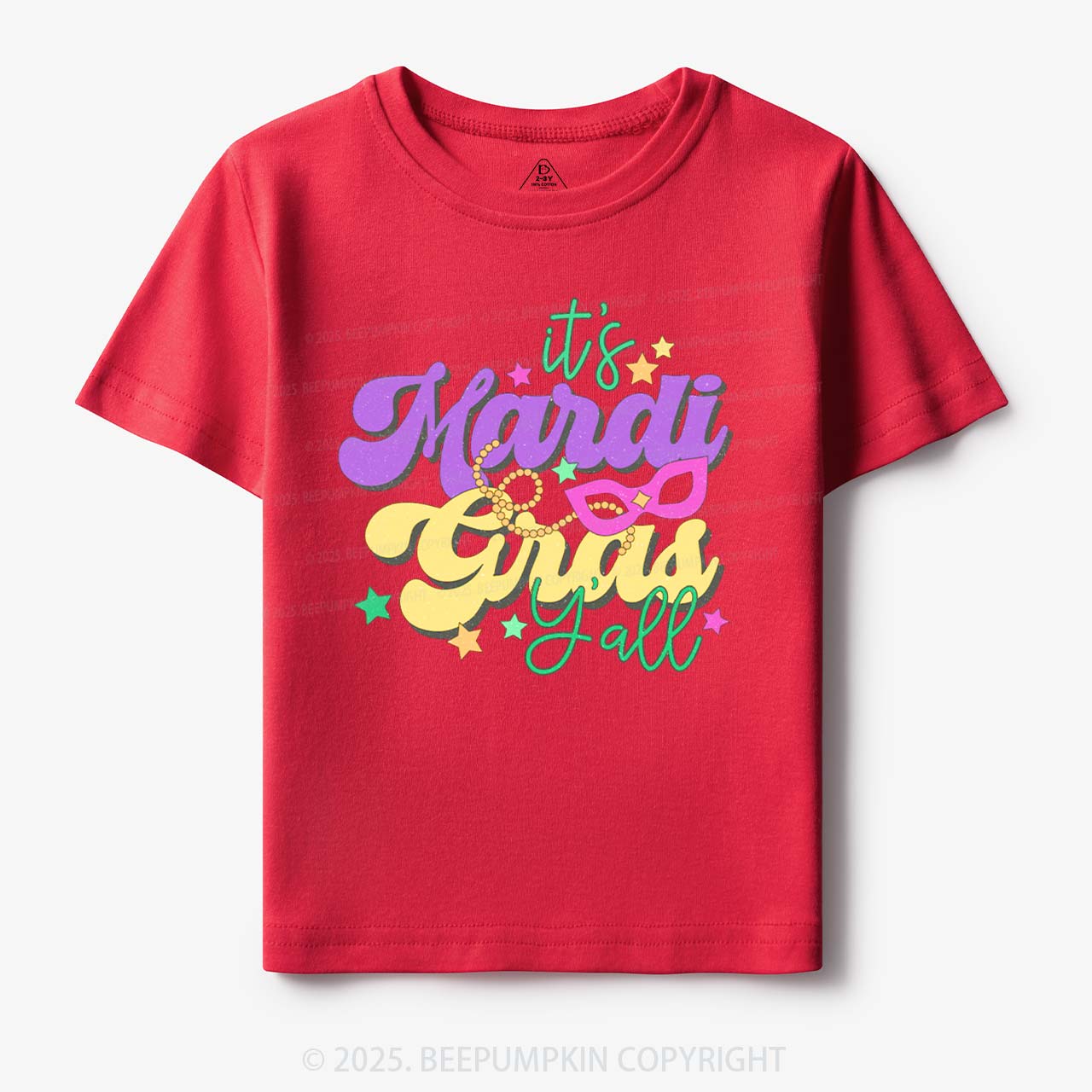It's Mardi Gras Y'all Toddler&Kid's Tees Beepumpkin