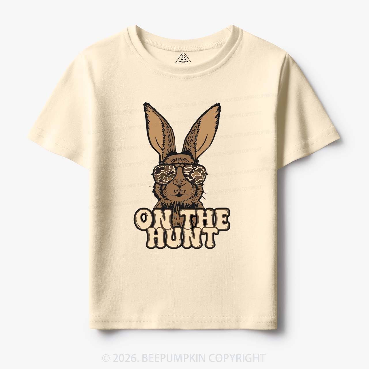 Camo Bunny On The Hunt Toddler&Kid's Tees