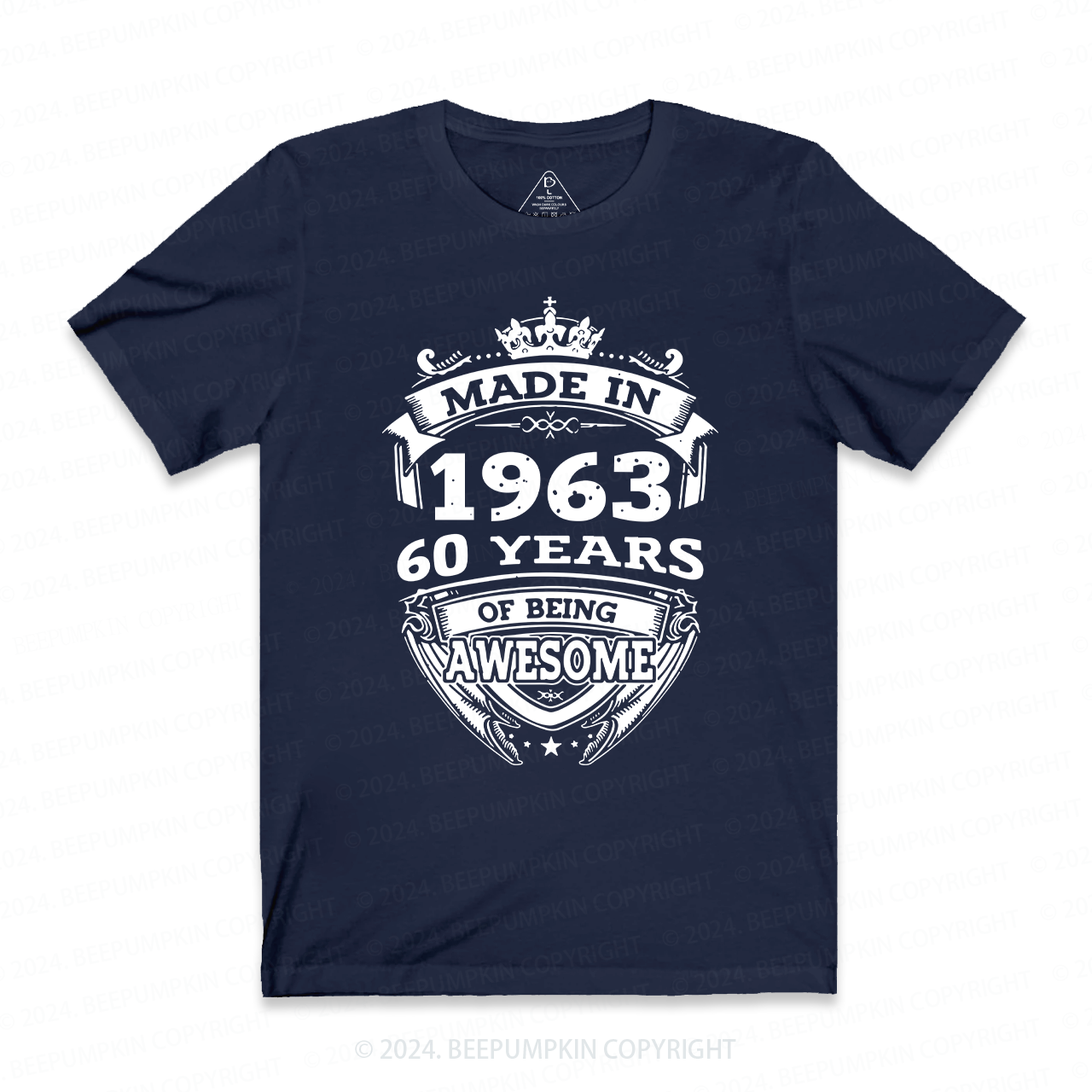 Being Awesome Grandpa Personalized Shirt