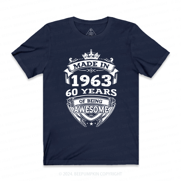 Being Awesome Grandpa Personalized Shirt