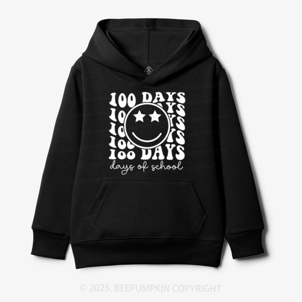 100 Days Of School Kid's Hoodies Beepumpkin