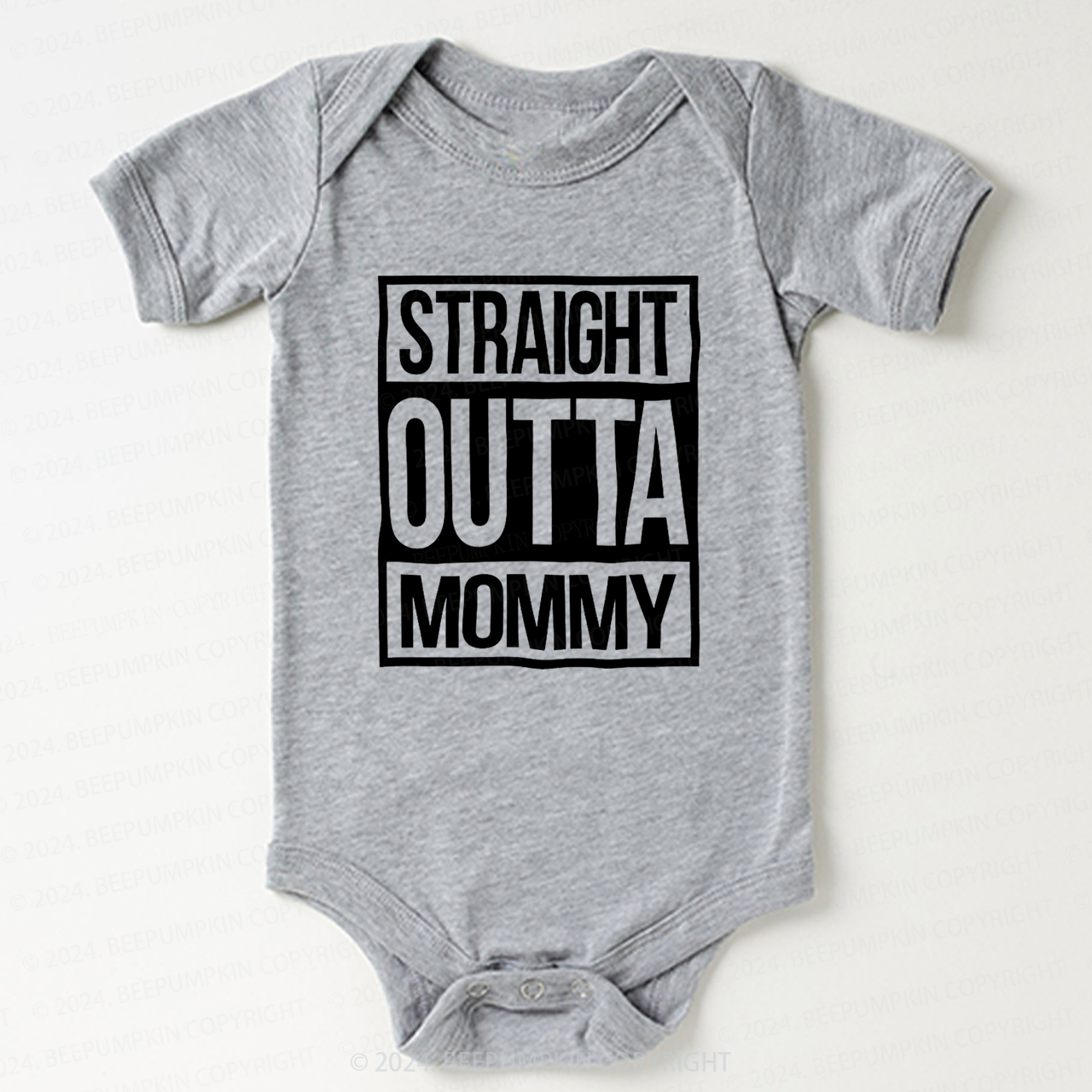 Straight Outta Mommy Bodysuit For Baby