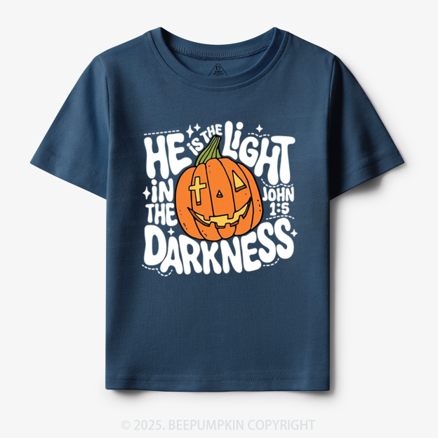 He Is The Light In The Dark Toddler&Kid's Tees Beepumpkin
