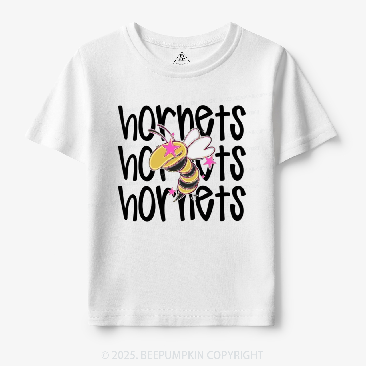 School Mascot Hornets Toddler&Kid's Tees Beepumpkin