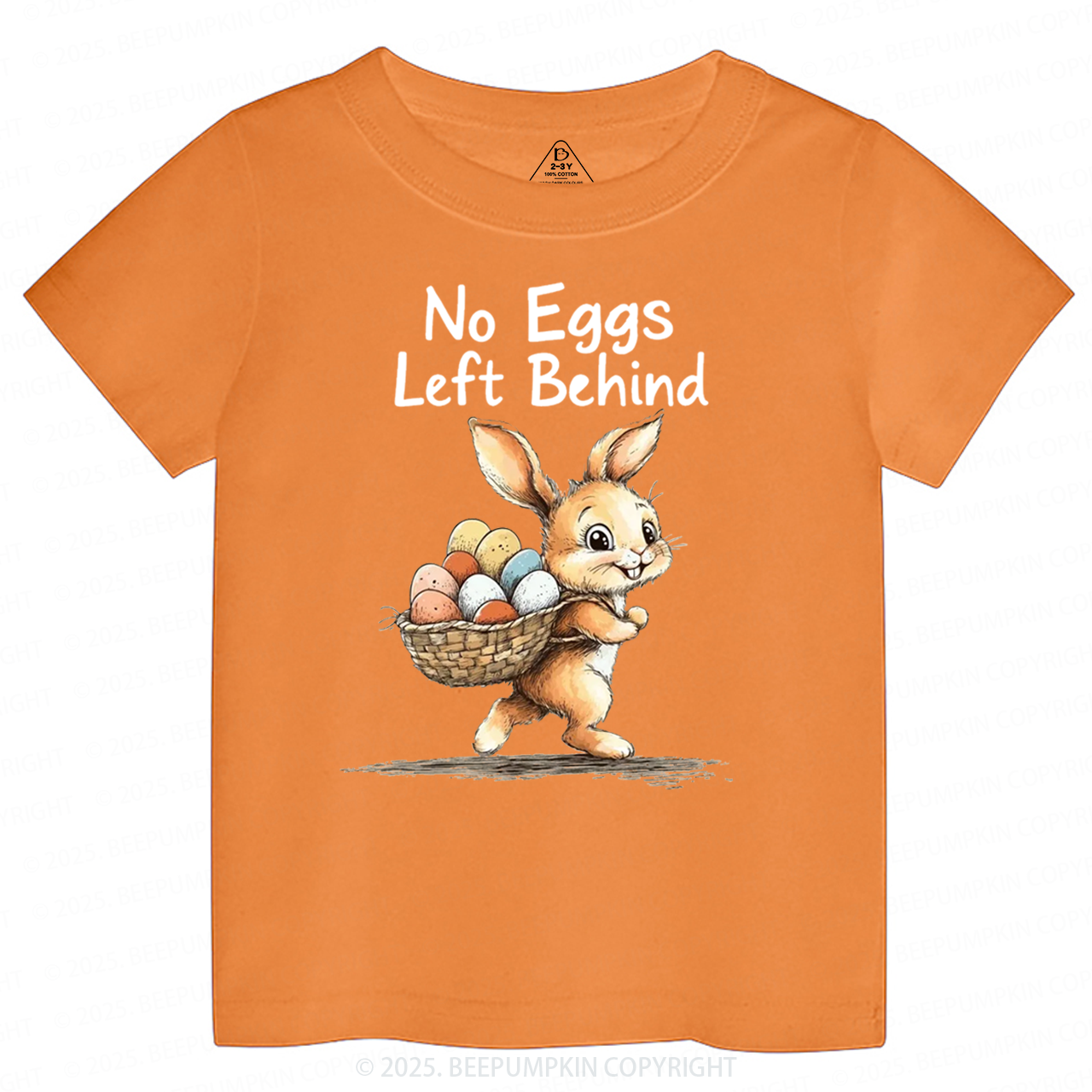 No Eggs Left Behind Toddler&Kid's Tees Beepumpkin