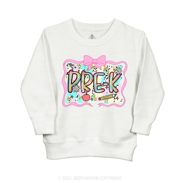Personalized Sweet School Days Kid's Sweatshirt