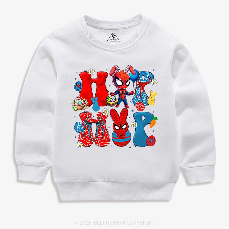 Cartoon Easter Bunny Kid's Sweatshirt