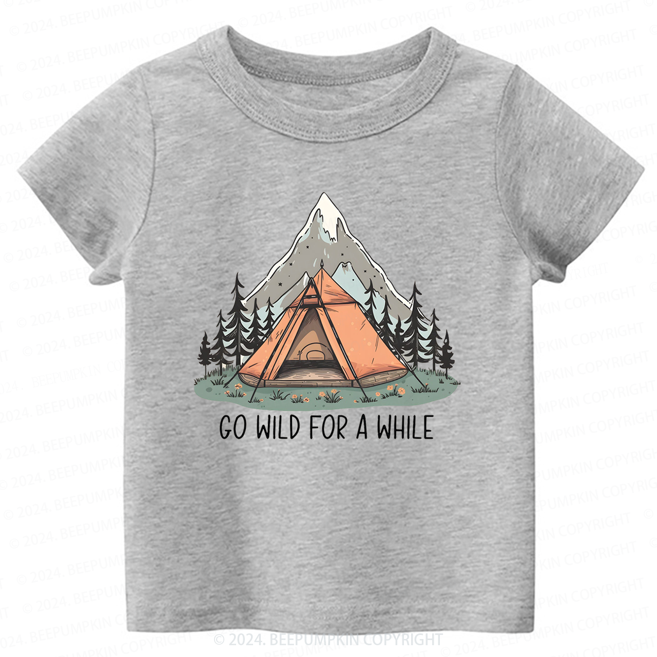 Go Wild For A While Toddler&Kids Tees 