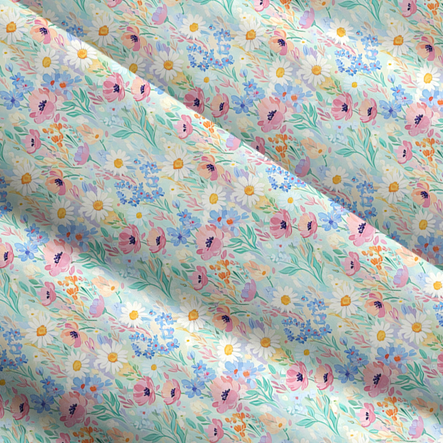 Morning Dew Blooms Women’s Voile Cami Dress