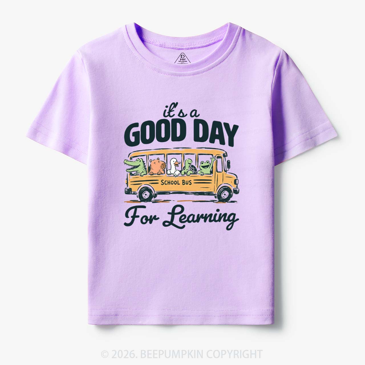 It's A Good Day For Learning Cute Animals Toddler&Kid's Tees