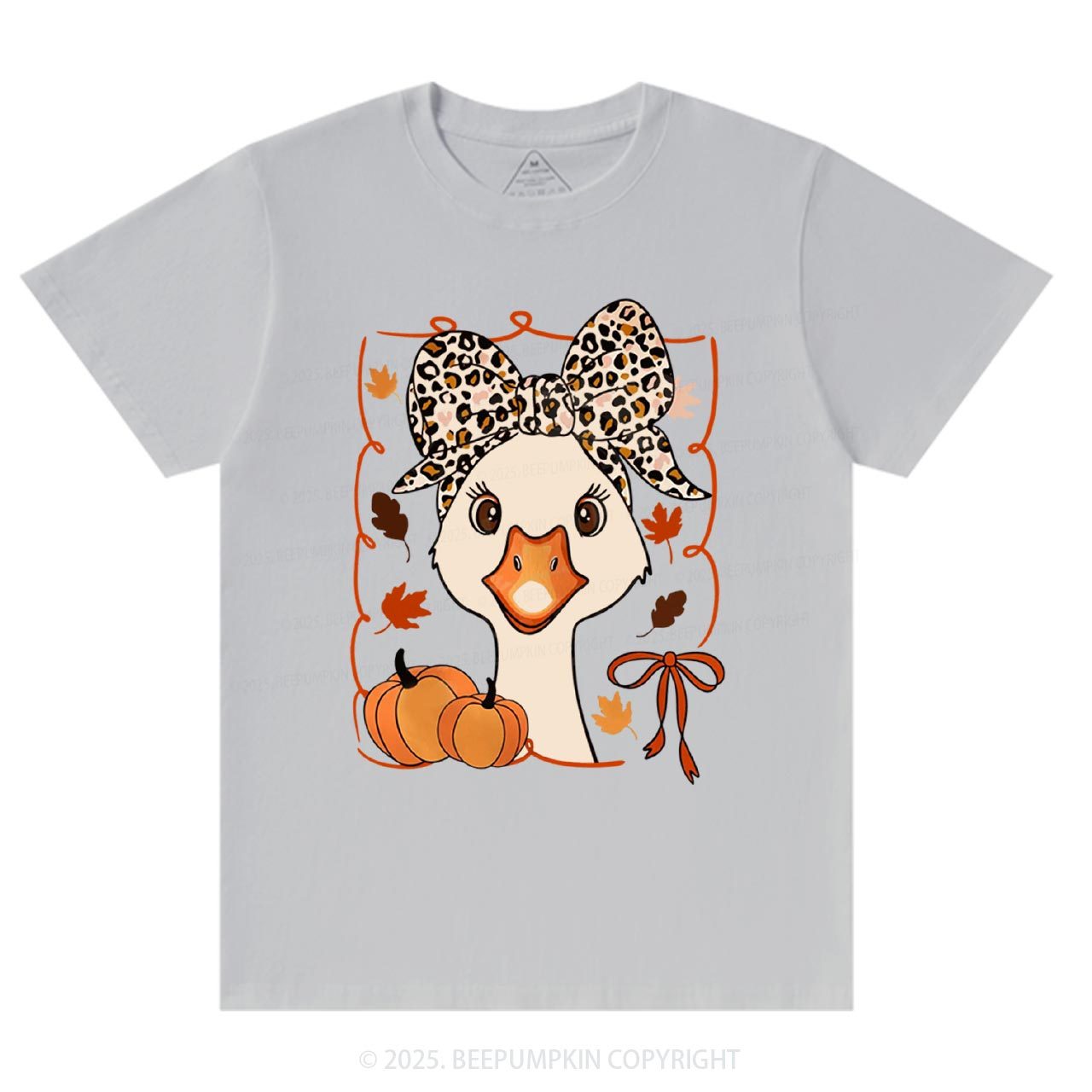 Leopard Bows T-Shirts Beepumpkin