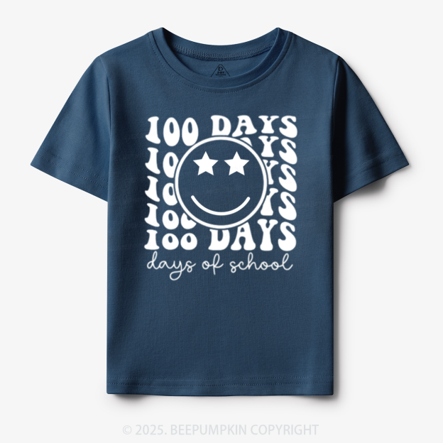 100 Days Of School Toddler&Kid's Tees Beepumpkin