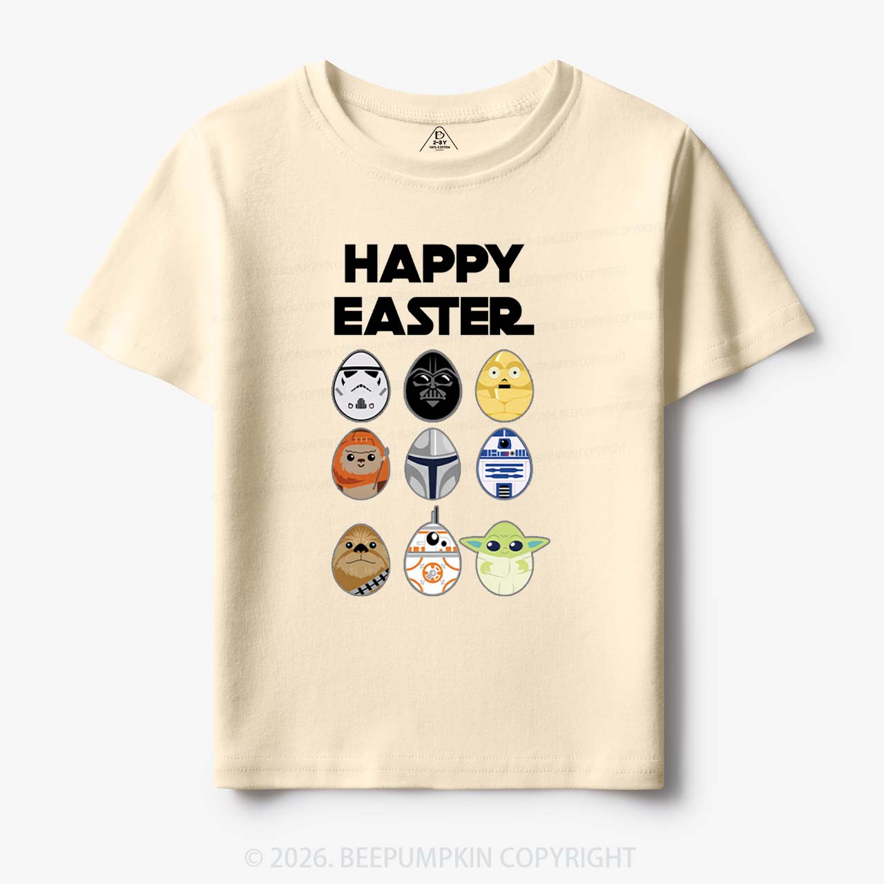 Easter Funny Trooper Eggpire Toddler&Kid's Tees