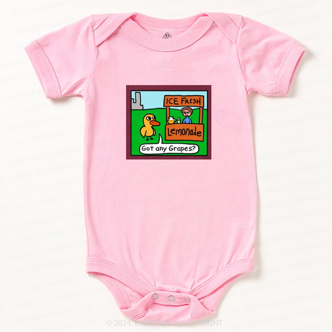 Cute Duck Animation Baby Bodysuit 8 