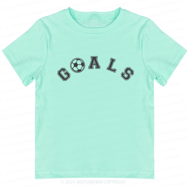 GOALS Basketball Toddler&Kids Tees 