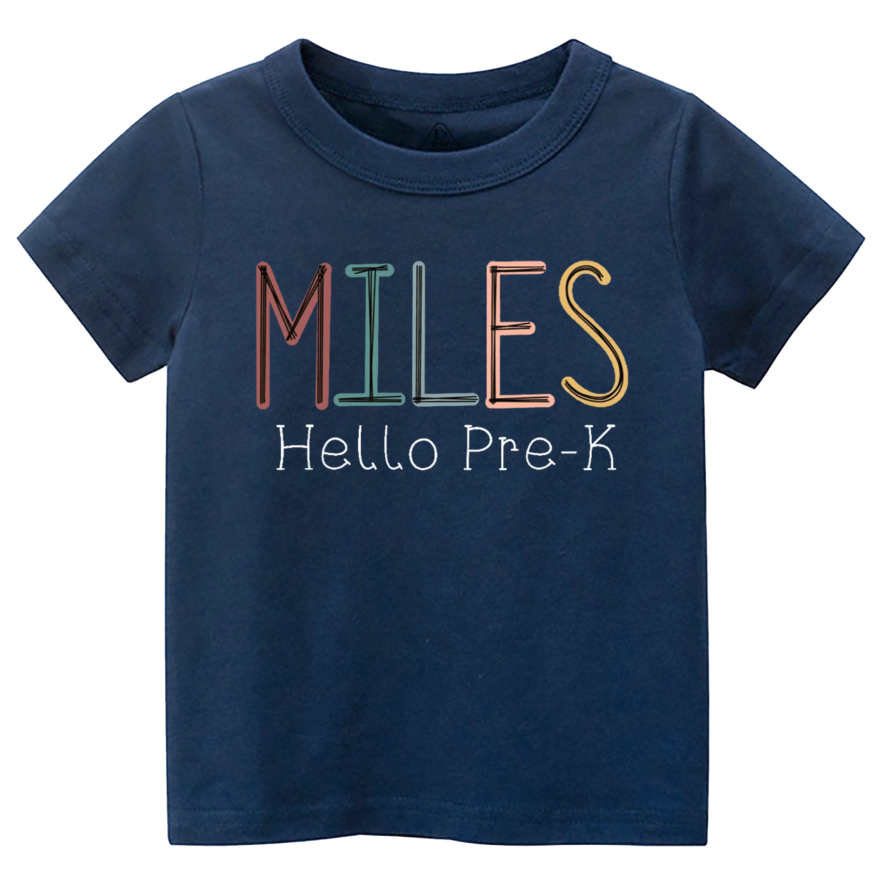 Personalized Name Back To School Toddler&Kid's Tees Beepumpkin 