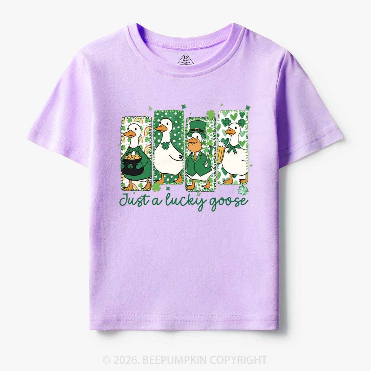 Holiday Goose St Patrick's Day Toddler&Kid's Tees Beepumpkin 7