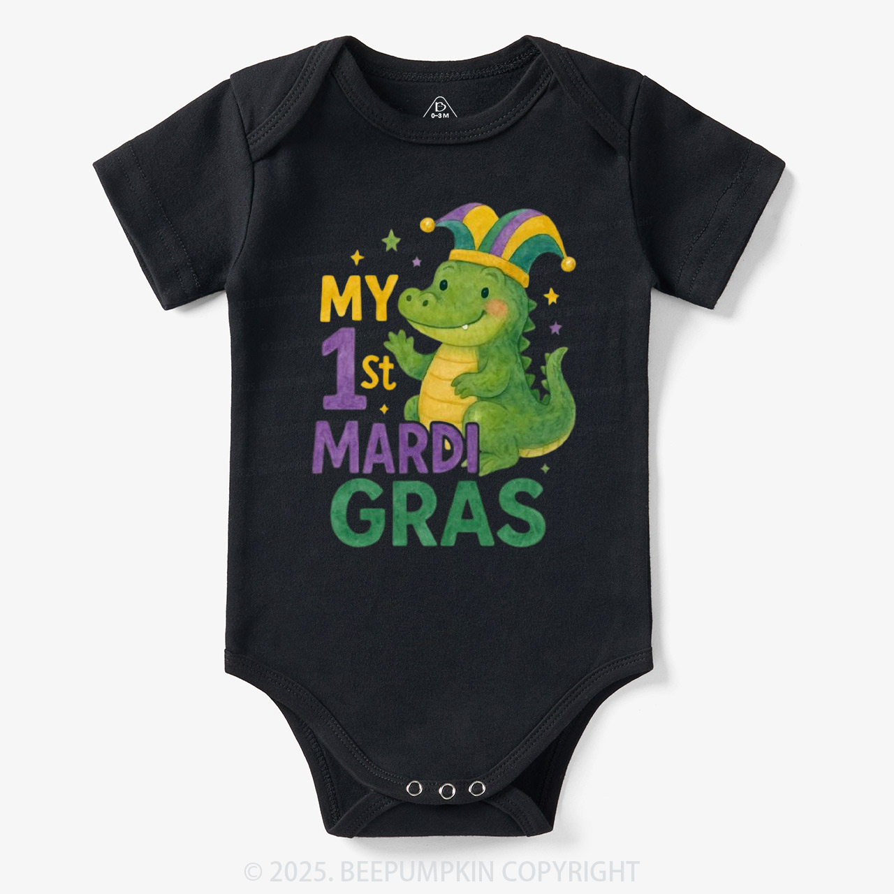 My First Mardi Gras Bodysuit Beepumpkin