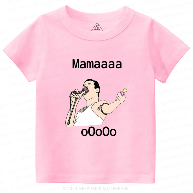 Funny Shout Mama Ooo Toddler&Kids Tees 7