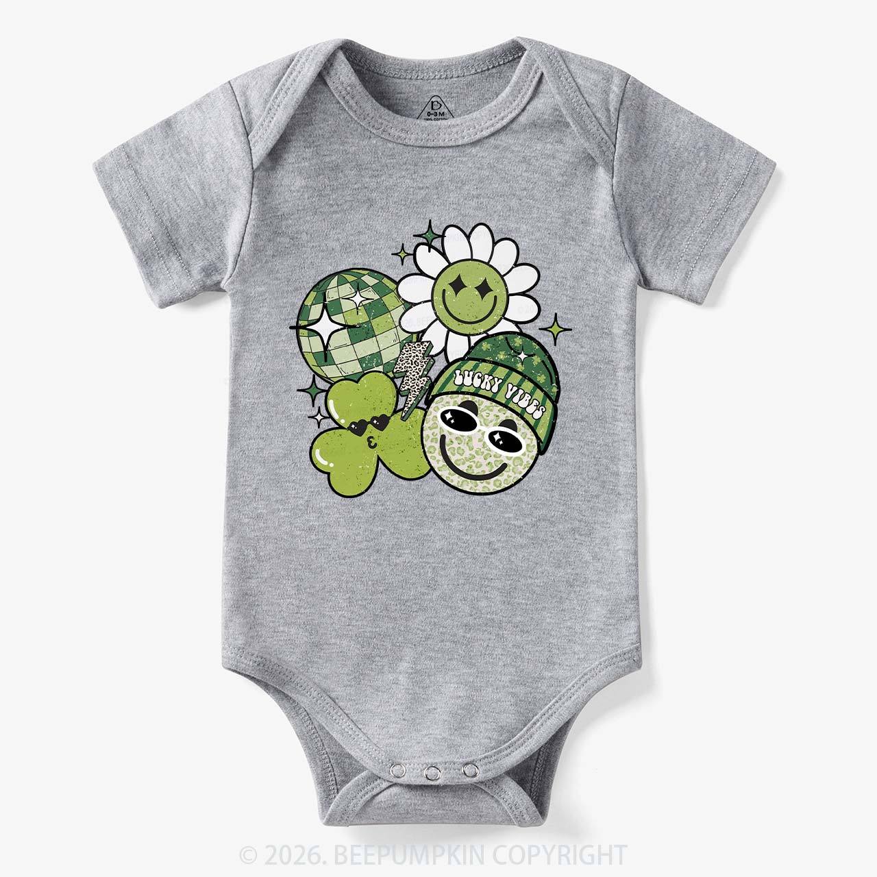 Disco Lucky Vibes Bodysuit For Baby