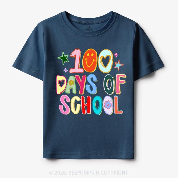 Color Pop 100 Days Brighter Toddler&Kid's Tees