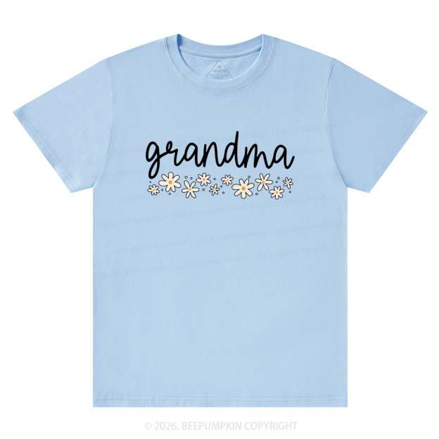 Daisy Floral Grandma T-Shirts